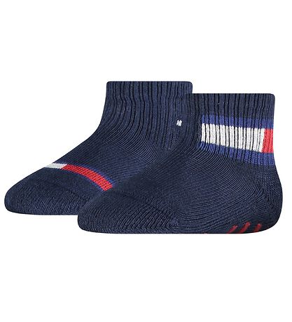 Tommy Hilfiger Gåstrumpor - 2-pack - Blå
