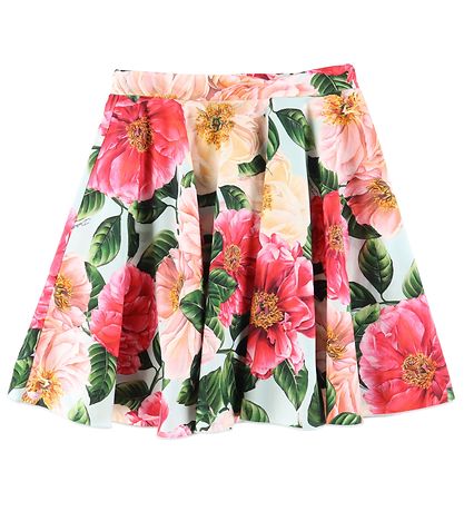 Dolce & Gabbana Skirt - Blue w. Rose Flowers