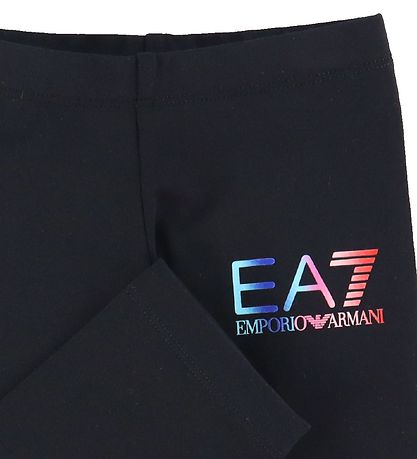 EA7 Leggings - Black w. Logo EA7 Leggings - Black w. Logo