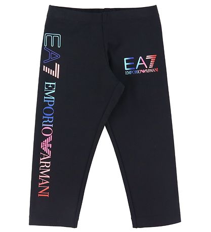EA7 Leggings - Black w. Logo EA7 Leggings - Black w. Logo