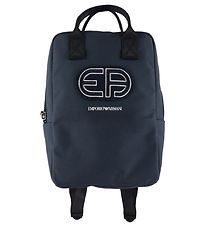 Emporio Armani Ryggsäck - Marinblå m. Logo