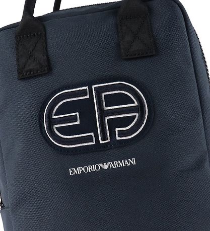 Emporio Armani 백팩 - 네이비 포함 로고