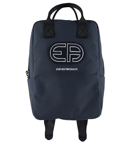 Emporio Armani 백팩 - 네이비 포함 로고