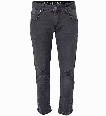 Hound Jeans - Straight - Trashed Black Hound Jeans - Straight - Trashed Black
