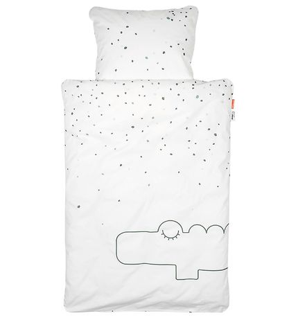 Done By Deer Bedding - Junior - Croco Green Done By Deer Bedding - Junior - Croco Green