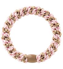 Kknekki Hair Tie - Pink/Beige Glitter Kknekki Hair Tie - Pink/Beige Glitter