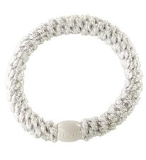 Kknekki Hair Tie - Ivory Glitter