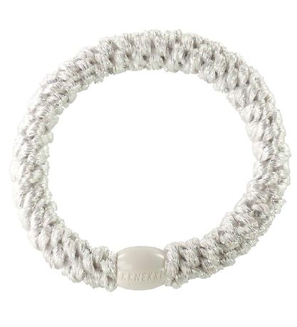 Kknekki Hair Tie - Ivory Glitter