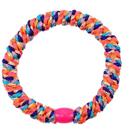 Kknekki Hair Tie - Rainbow Neon Glitter