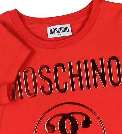 Moschino T-shirt - Red w. Logo