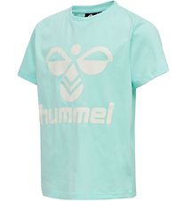 T-Shirt Hummel - Arbres HMLT - Bleu Clair T-Shirt Hummel - Arbres HMLT - Bleu Clair