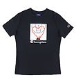 Champion Fashion T-shirt - Black w. Print Champion Fashion T-shirt - Black w. Print