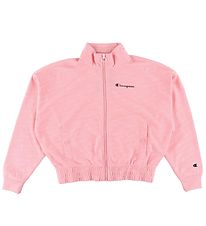 Champion Fashion Cardigan - Rose w. Logos Champion Fashion Cardigan - Rose w. Logos