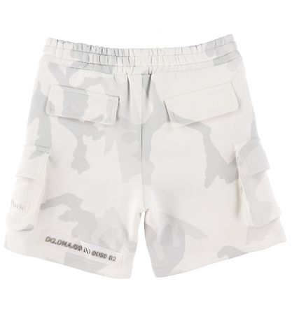 Dolce & Gabbana 스웨트 반바지 - 화이트 카모플라주