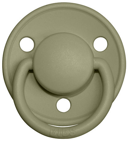 BIBS De Lux Pacifiers - Onesize - 2-Pack - Round - Honey Bee/Oli