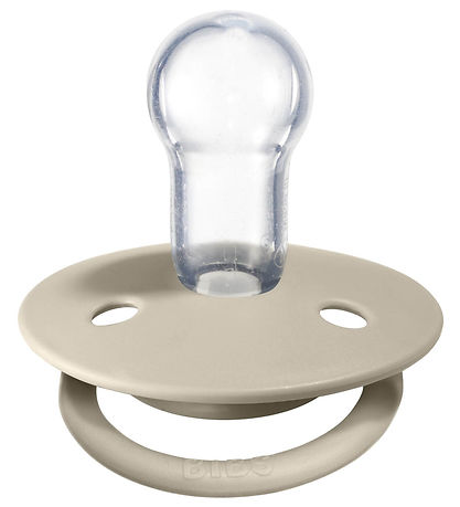BIBS De Lux Spenen - Eén maat - 2-pack - Rond - Vanilla/Dark Oak