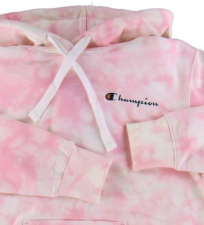 Sweat à Capuche Champion Fashion - Rose/Blanc Batik Sweat à Capuche Champion Fashion - Rose/Blanc Batik