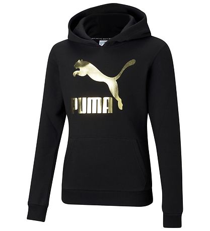 Sweat à Capuche Puma - Classiques - Noir av. Or Logo