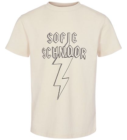 Petit by Sofie Schnoor T-shirt - Asta - Off White w. Print