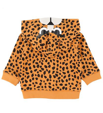 Stella McCartney Kids Zip Hoodie - Orange Leo Stella McCartney Kids Zip Hoodie - Orange Leo