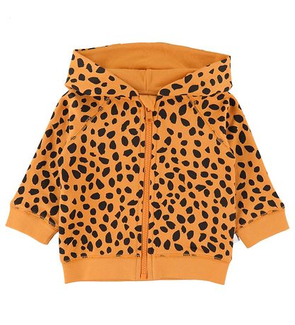 Stella McCartney Kids Zip Hoodie - Orange Leo Stella McCartney Kids Zip Hoodie - Orange Leo