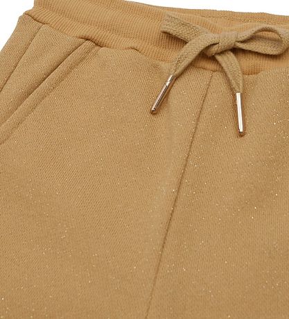 Petit by Sofie Schnoor Sweatpants - Estralla - Yellow w. Glitter
