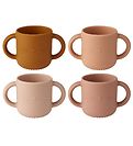 Liewood Cups - 4-Pack - Silicone - Pink Mix