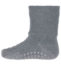 GoBabyGo Socks - Non-Slip - Wool - Grey GoBabyGo Socks - Non-Slip - Wool - Grey