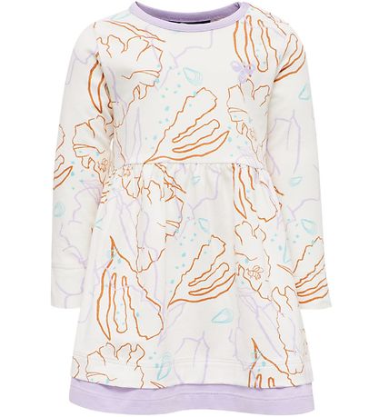 Hummel Dress - hmlOlivia - White w. Print Hummel Dress - hmlOlivia - White w. Print