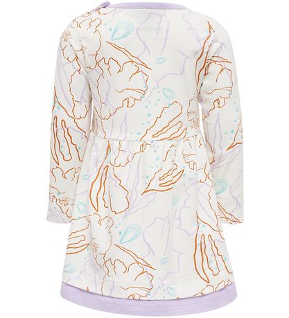 Hummel Dress - hmlOlivia - White w. Print Hummel Dress - hmlOlivia - White w. Print