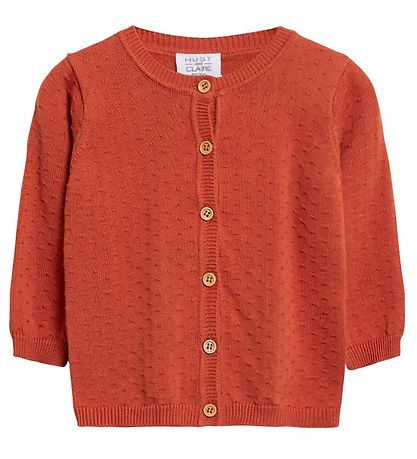 Hust and Claire Cardigan - Knitted - Cammi - Orange Hust and Claire Cardigan - Knitted - Cammi - Orange