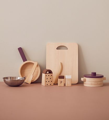 Kids Concept Küchenset - Bistro - Natur Kids Concept Küchenset - Bistro - Natur