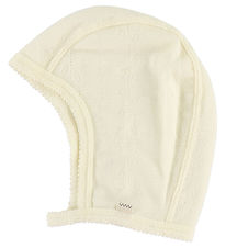 MarMar Baby Hat - Hoody - Wool - Natural MarMar Baby Hat - Hoody - Wool - Natural