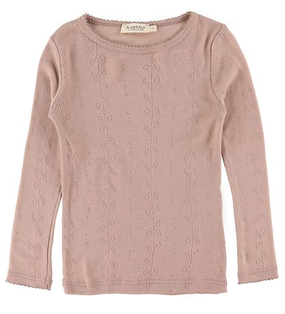 MarMar Blouse - Tamra - Wool - Burnt Rose