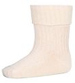 MP Baby Socks - Rib - Ecru