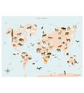 Vissevasse Poster - 30x40 - World Map Animal
