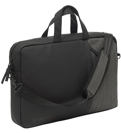 Hummel Computer Bag - Lifestyle - Black/Charcoal Grey Hummel Computer Bag - Lifestyle - Black/Charcoal Grey