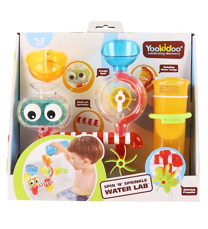 Yookidoo Baðleikföng - Spin 'N' Sprinkle Water Lab Yookidoo Baðleikföng - Spin 'N' Sprinkle Water Lab