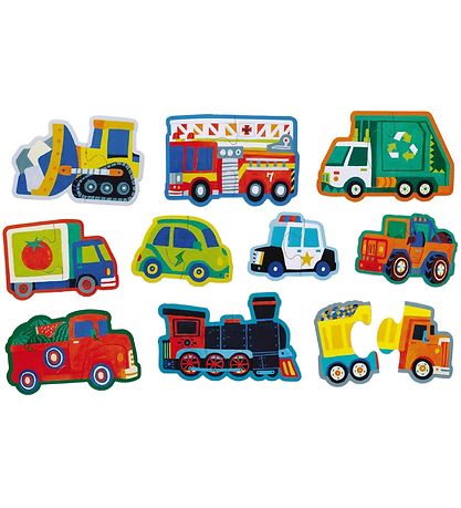 Crocodile Creek Puzzle - 10 pcs. - Vehicles Crocodile Creek Puzzle - 10 pcs. - Vehicles