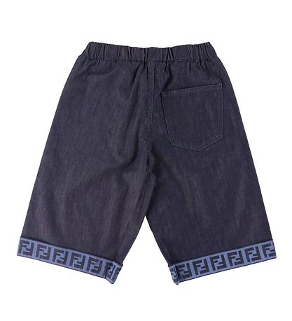 Fendi Shorts - Navy w. Logo