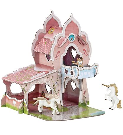 Papo Mini Isiplay Prinsessu kastali - 17 Partar - 20 cm