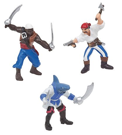Papo Mini Figures - 12 pcs - Pirates & Corsairs