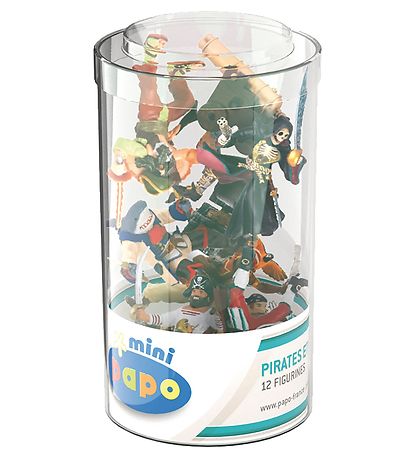 Papo Mini - 12 Figuren. - Pirates & Korsaren Papo Mini - 12 Figuren. - Pirates & Korsaren
