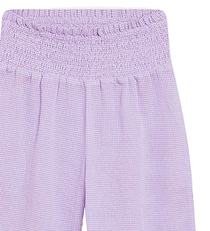 Grunt Trousers - Lissi - Purple/White