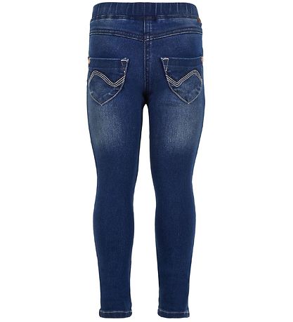 Minymo Jeggings - Stretch Slim Fit - Blue Minymo Jeggings - Stretch Slim Fit - Blue