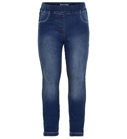 Minymo Jeggings - Stretch Slim Fit - Blue Minymo Jeggings - Stretch Slim Fit - Blue