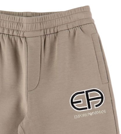 Emporio Armani Stuttbuxur - Drapplitað