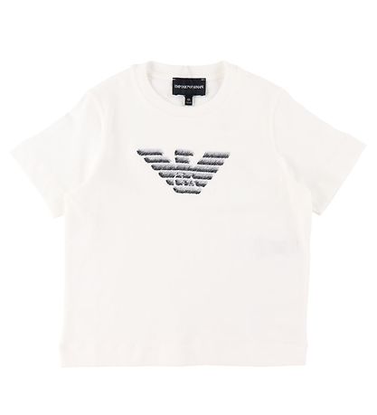 Emporio Armani T-Shirt - Weiß m. Logo