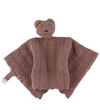 Smallstuff Comfort Blanket - 35x35 cm - Dark Rose Teddy Smallstuff Comfort Blanket - 35x35 cm - Dark Rose Teddy
