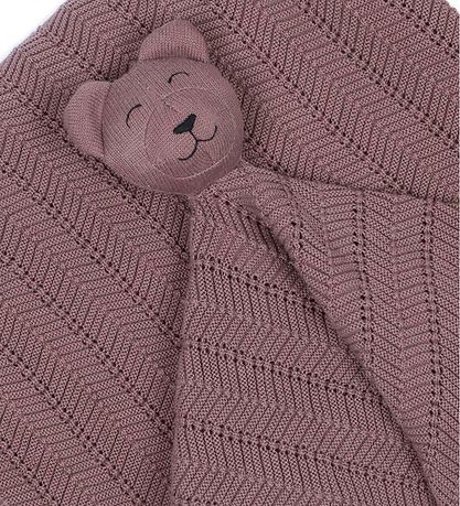 Smallstuff Comfort Blanket - 35x35 cm - Dark Rose Teddy Smallstuff Comfort Blanket - 35x35 cm - Dark Rose Teddy